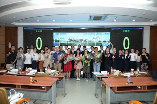 太阳成代表队参加三校金秋案例热身赛