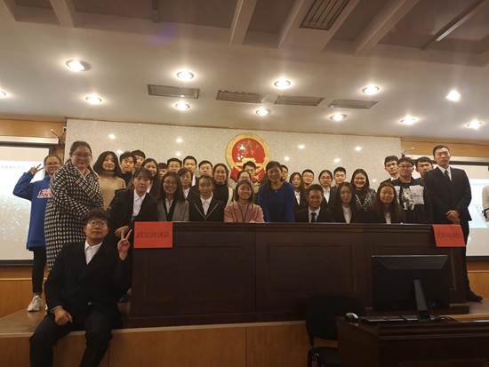 太阳成集团官方网站商务谈判大赛表演赛暨商务谈判队宣讲会顺利举办